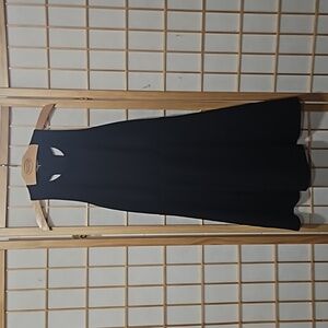 Lulus Cutout and About Black Skater Dress